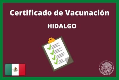 Certificado de Vacunación hidalgo