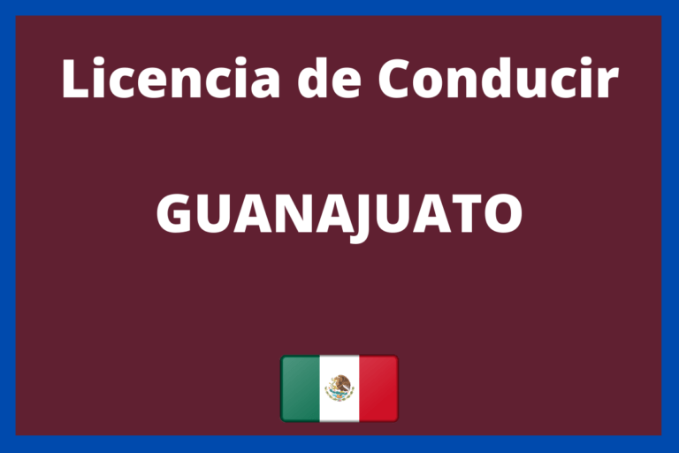 Licencia de conducir guanajuato